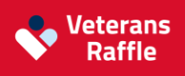 logo for Veterans Raffle