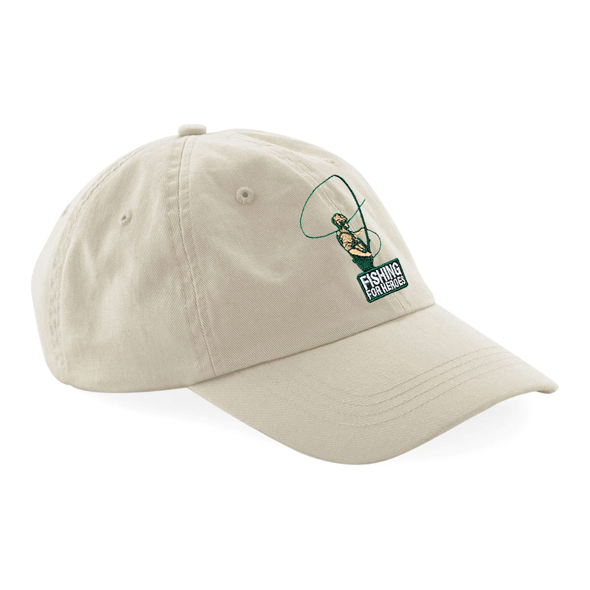 Baseball Cap Sand Fishing For Heroes