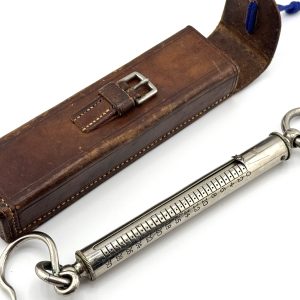 Late Victorian Fishing Scales by Farlows of London.
