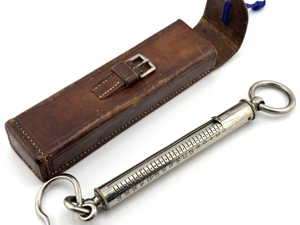 Late Victorian Fishing Scales by Farlows of London.